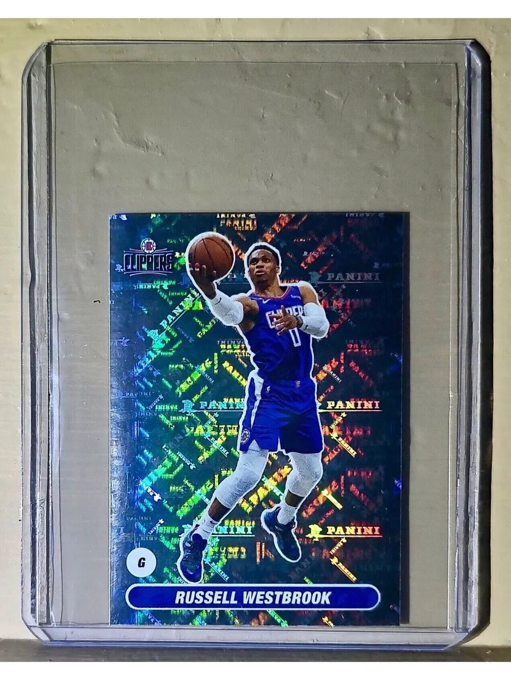 2023-24 Russell Westbrook Panini NBA Basketball #346 Sticker LA Clippers